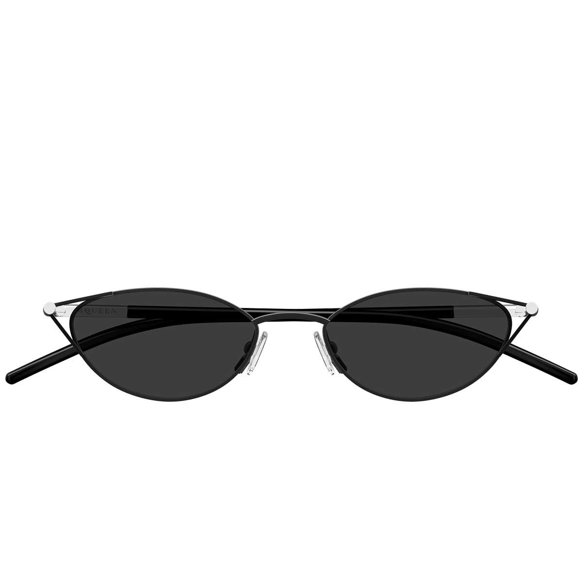Alexander McQueen Occhiali da Sole AM0563S 001 Nero/Grigio Donna