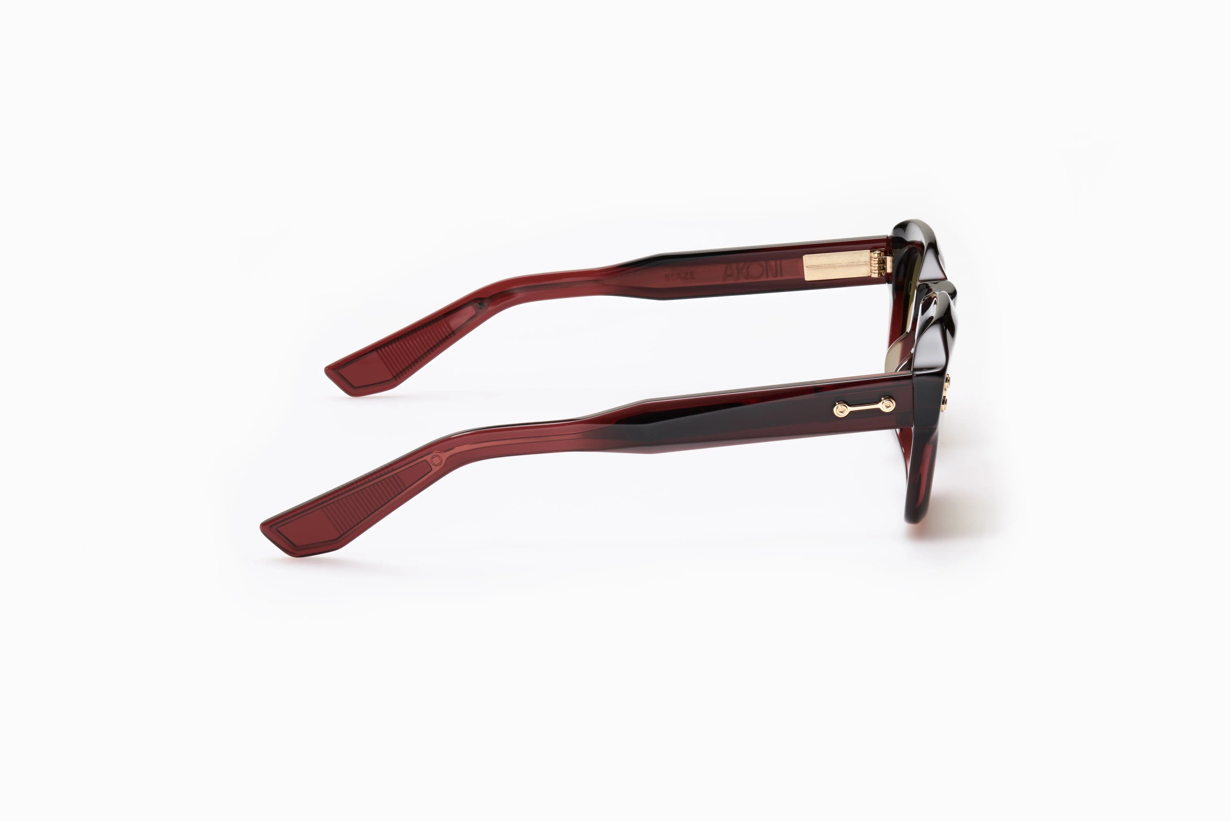 Occhiali da sole AKONI BLAZE CRYSTAL BURGUNDY