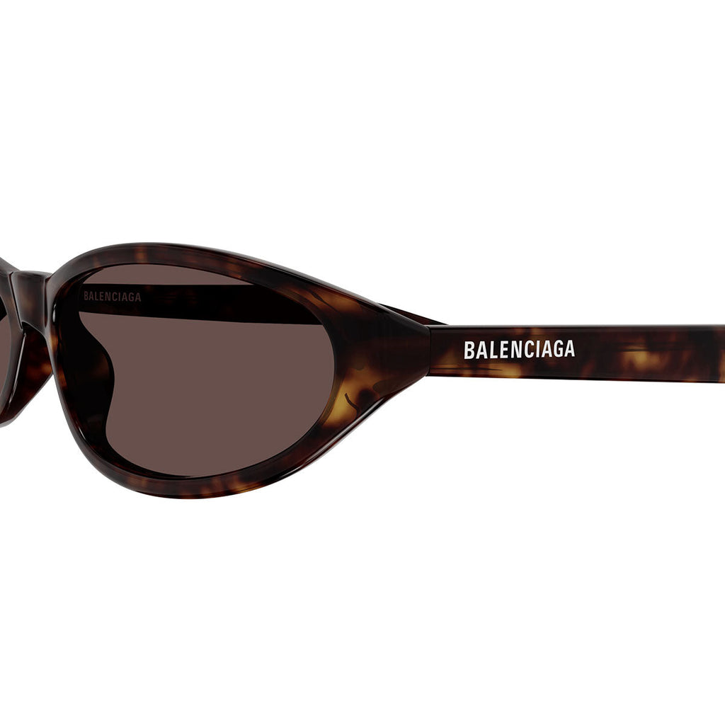 Balenciaga Occhiali da Sole BB0007S 013 Marrone/Marrone Unisex