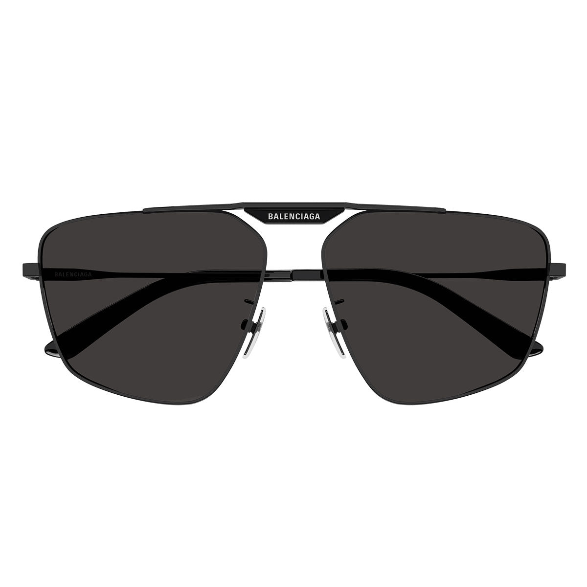 Balenciaga Occhiali da Sole BB0246SA 001 Grigio/Grigio Uomo