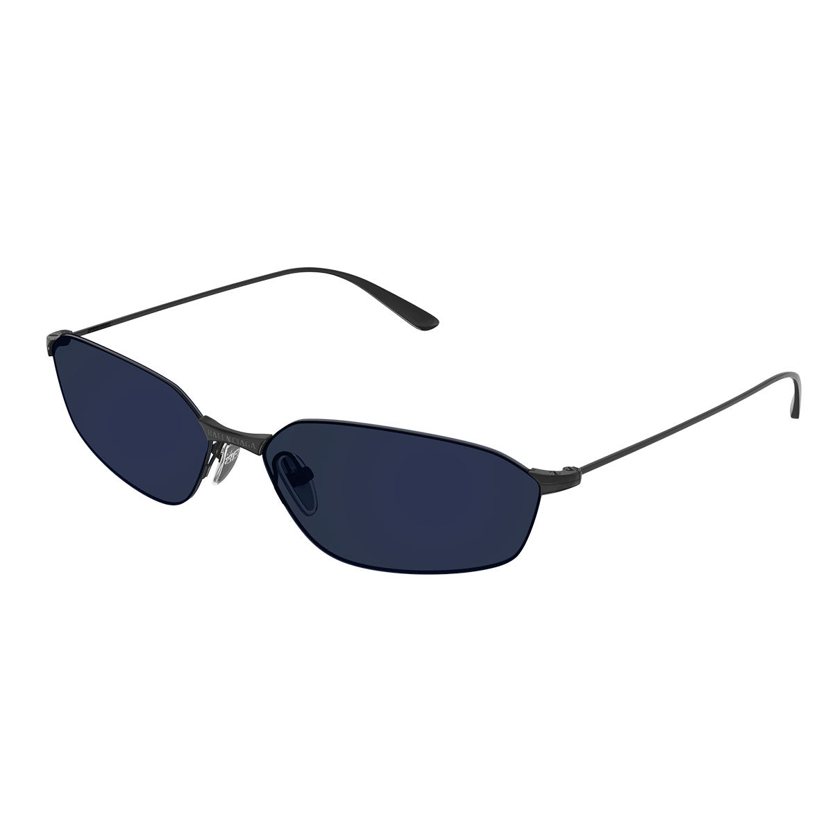 Balenciaga Occhiali da Sole BB0412S 003 Grigio/Blu Unisex