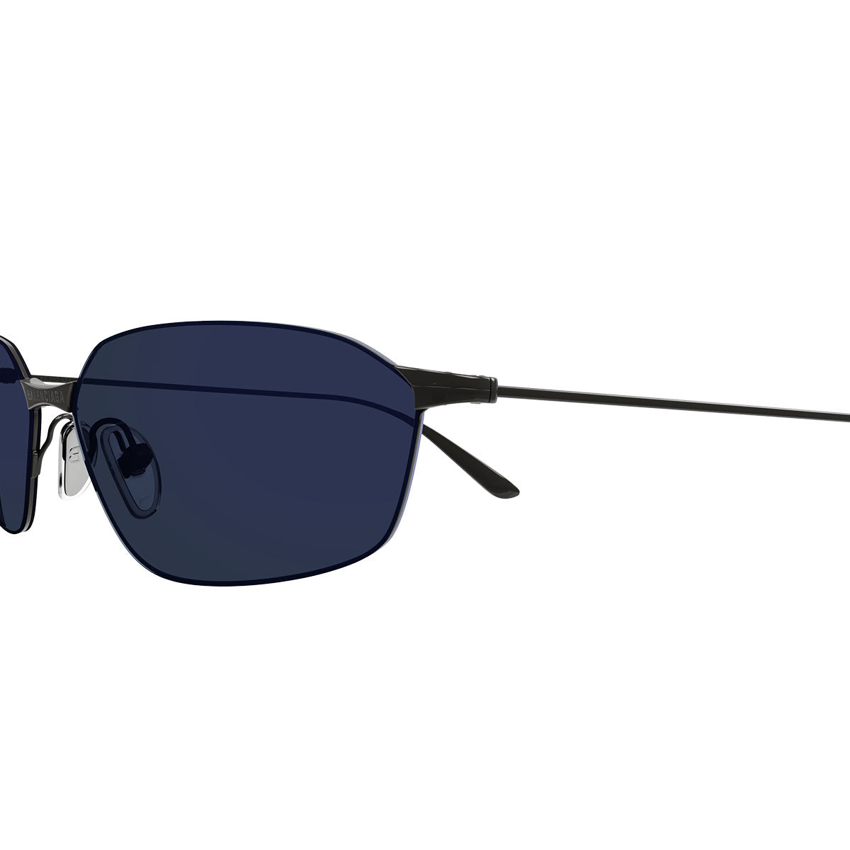 Balenciaga Occhiali da Sole BB0412S 003 Grigio/Blu Unisex