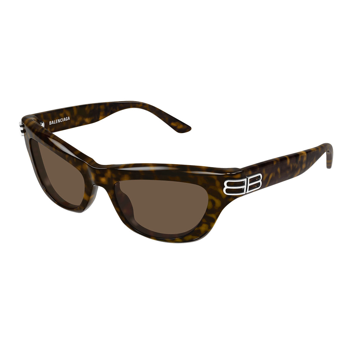 Balenciaga Occhiali da Sole BB0430S 002 Marrone/Marrone Donna 2