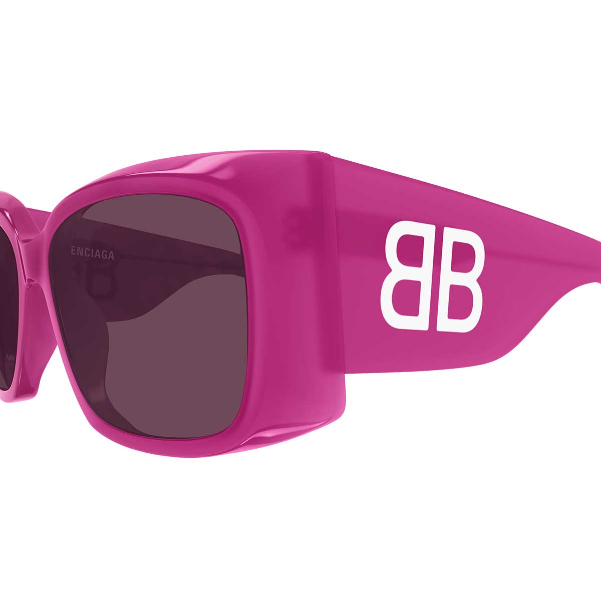 Balenciaga Occhiali da Sole BB0443S 005 Fucsia/Viola Donna 3