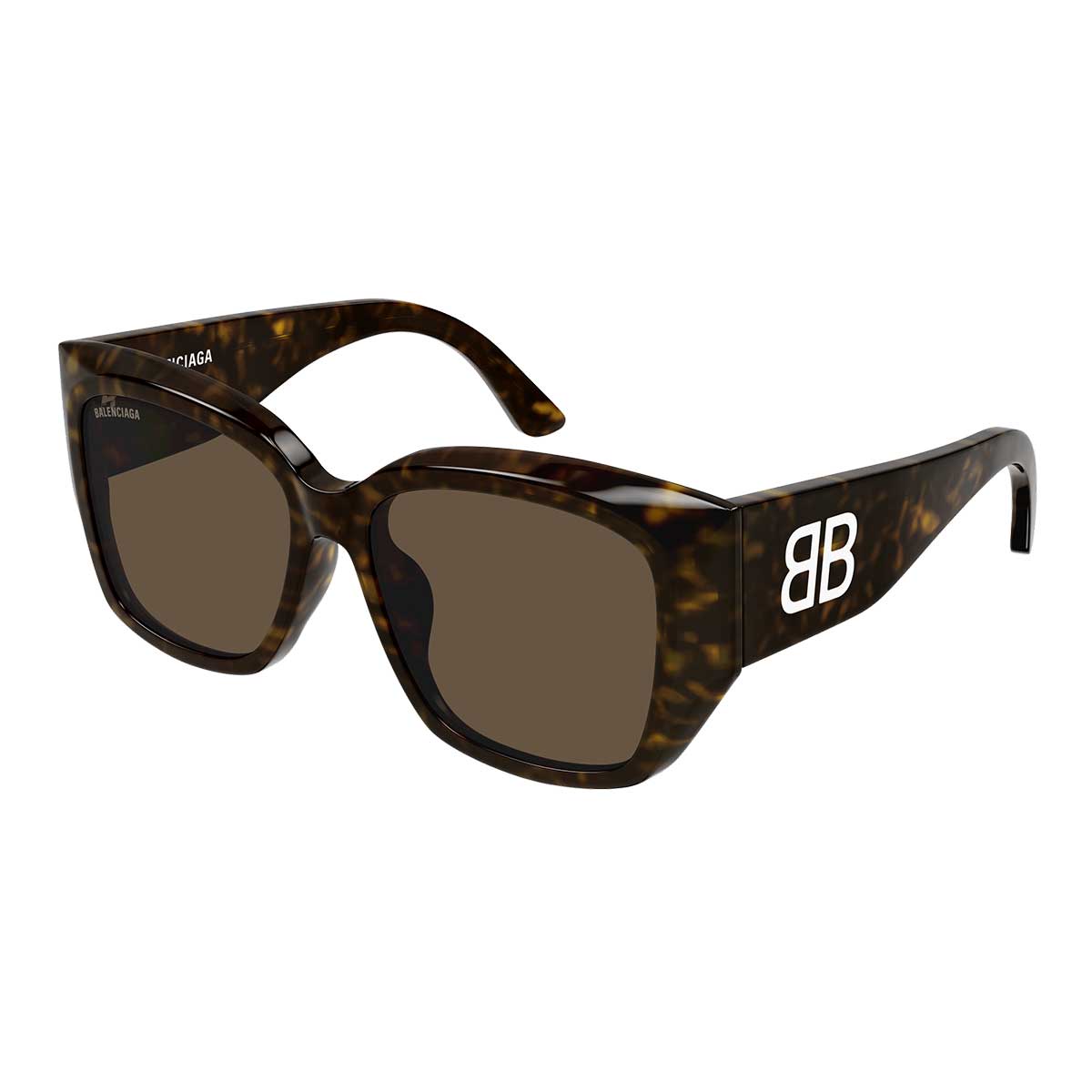 Balenciaga Occhiali da Sole BB0445SK 004 Marrone/Marrone Donna