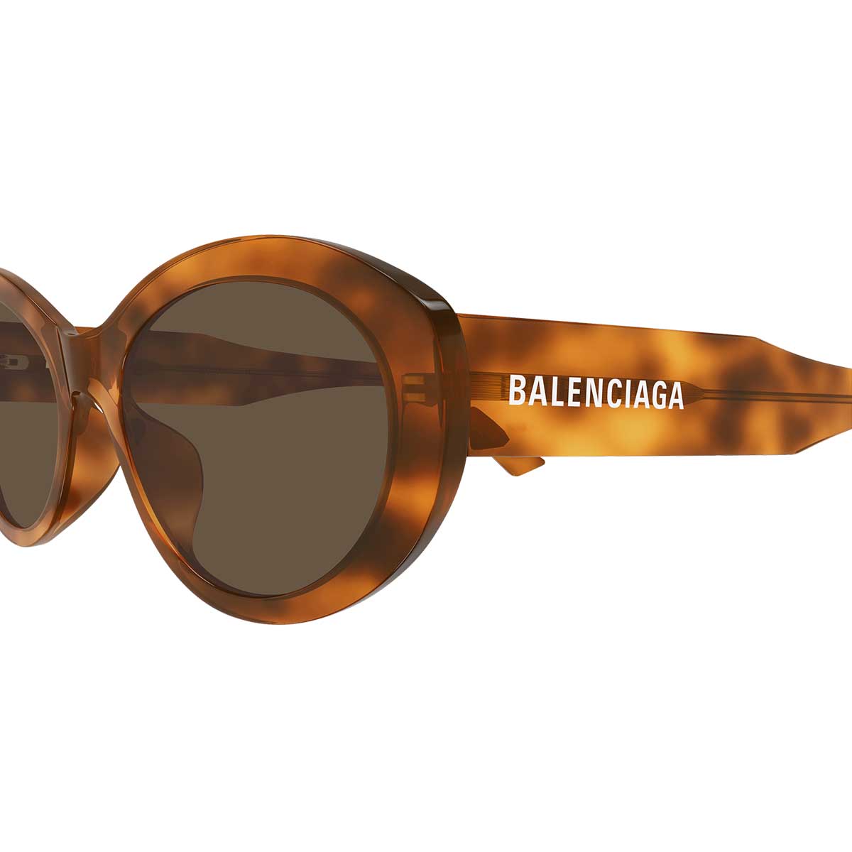 Balenciaga Occhiali da Sole BB0446S 003 Marrone/Marrone Donna 3