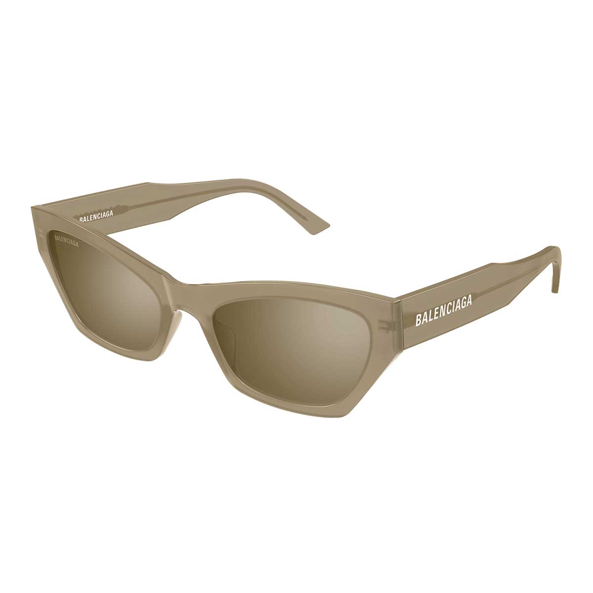 Balenciaga Occhiali da Sole BB0447S 004 Beige/Marrone Donna 2
