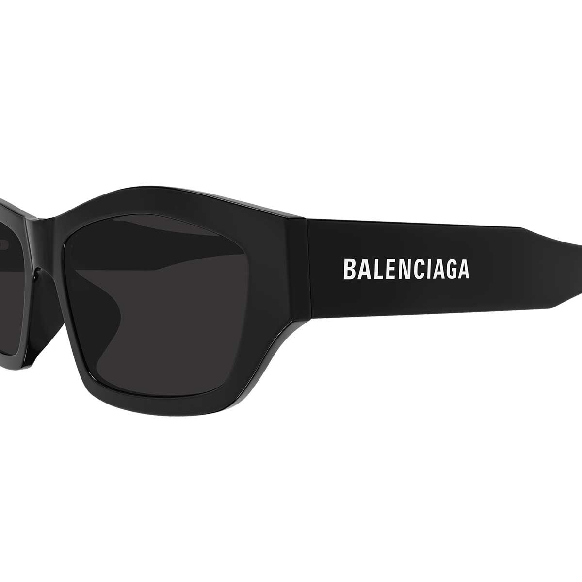 Balenciaga Occhiali da Sole BB0448SK 001 Nero/Grigio Unisex 3