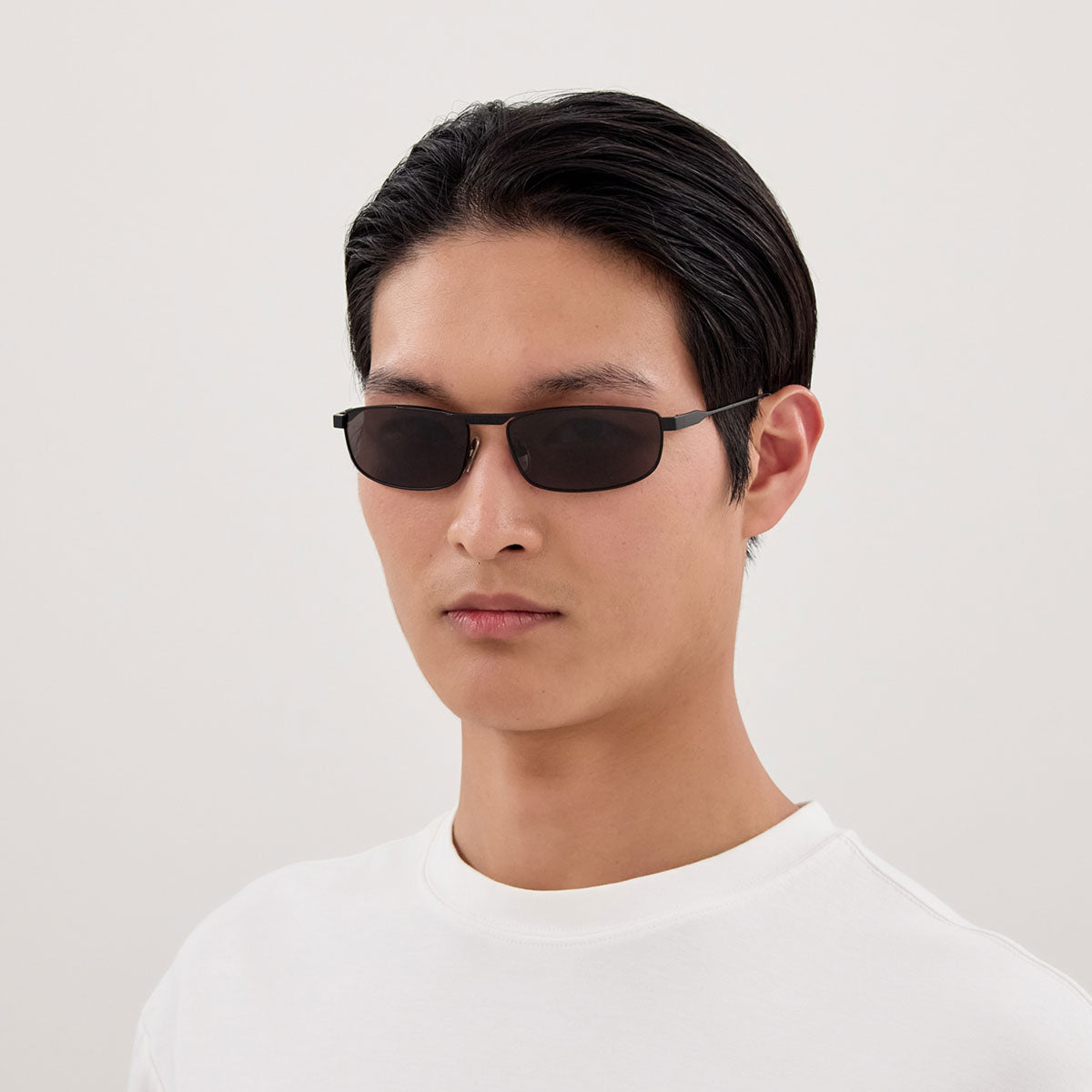 Balenciaga Occhiali da Sole BB0451S 001 Nero/Grigio Unisex