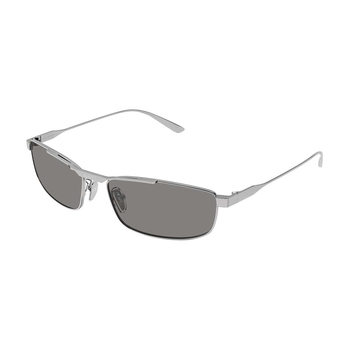 Balenciaga Occhiali da Sole BB0451S 003 Rutenio/Grigio Unisex 2