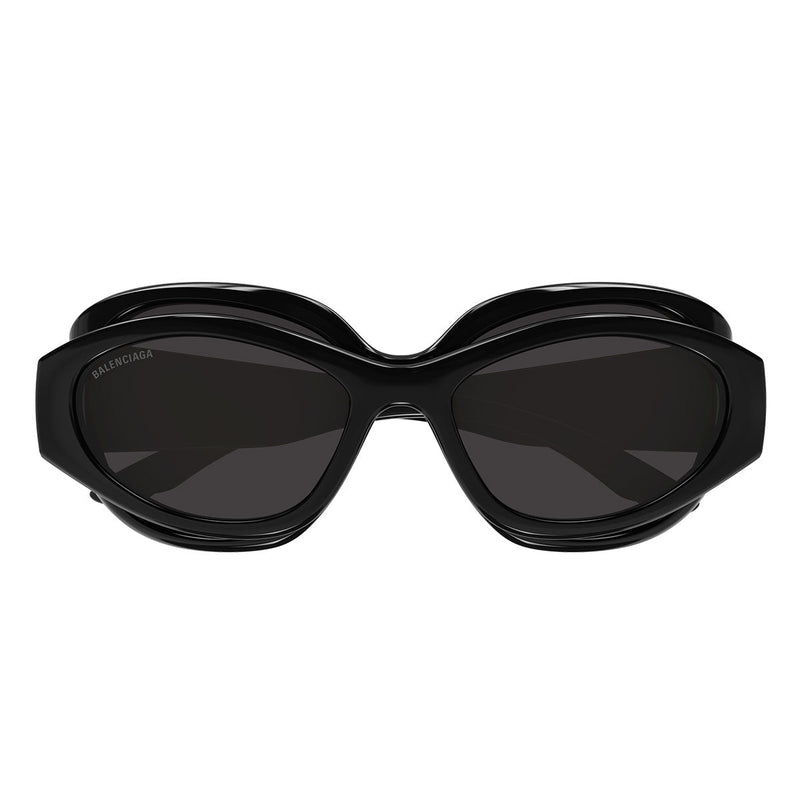 Balenciaga Occhiali da Sole BB0456S 001 Nero/Grigio Unisex