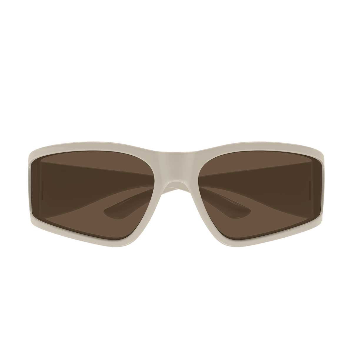 Balenciaga Occhiali da Sole BB0457S 005 Avorio/Marrone Unisex