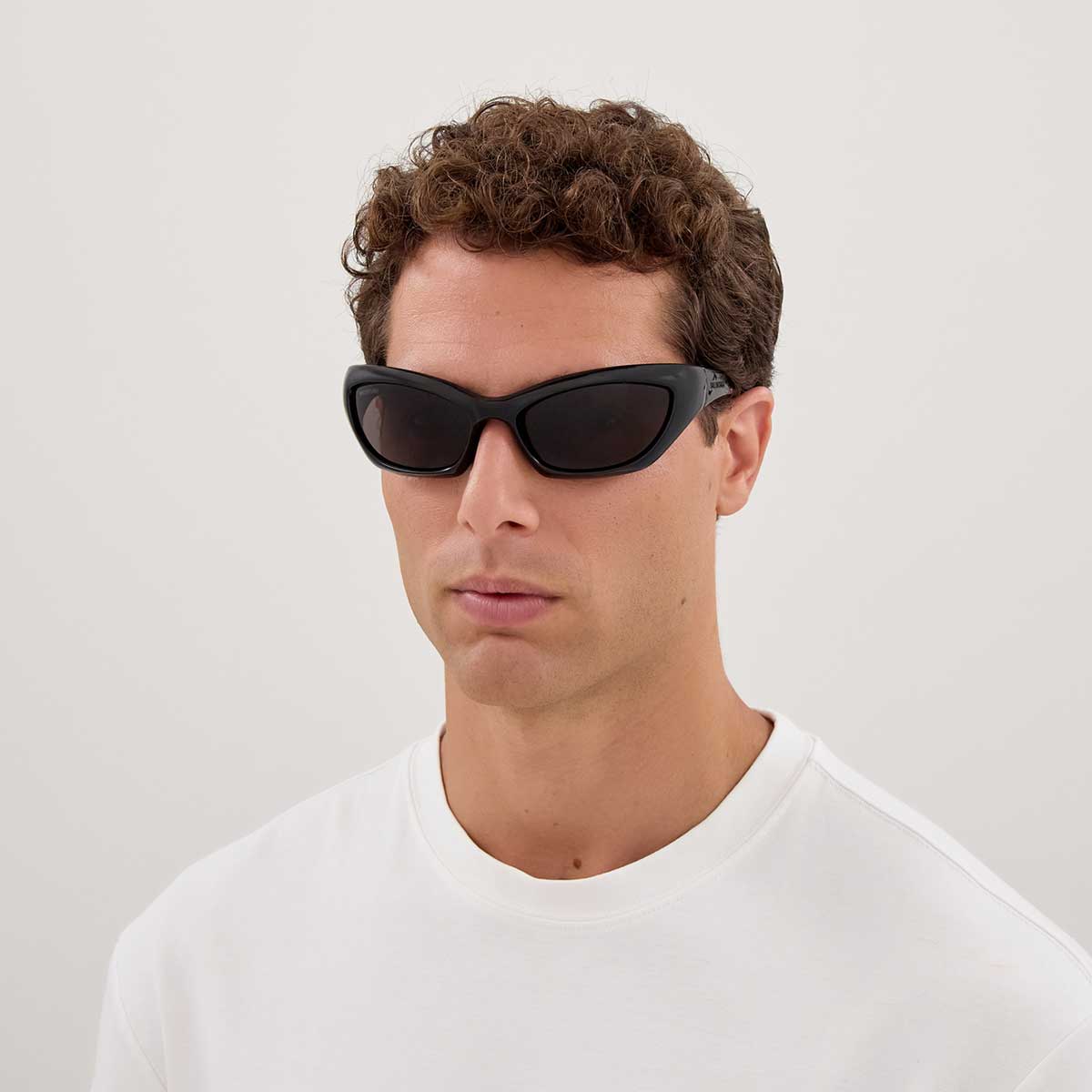 Balenciaga Occhiali da Sole BB0463S 001 Nero/Grigio Unisex
