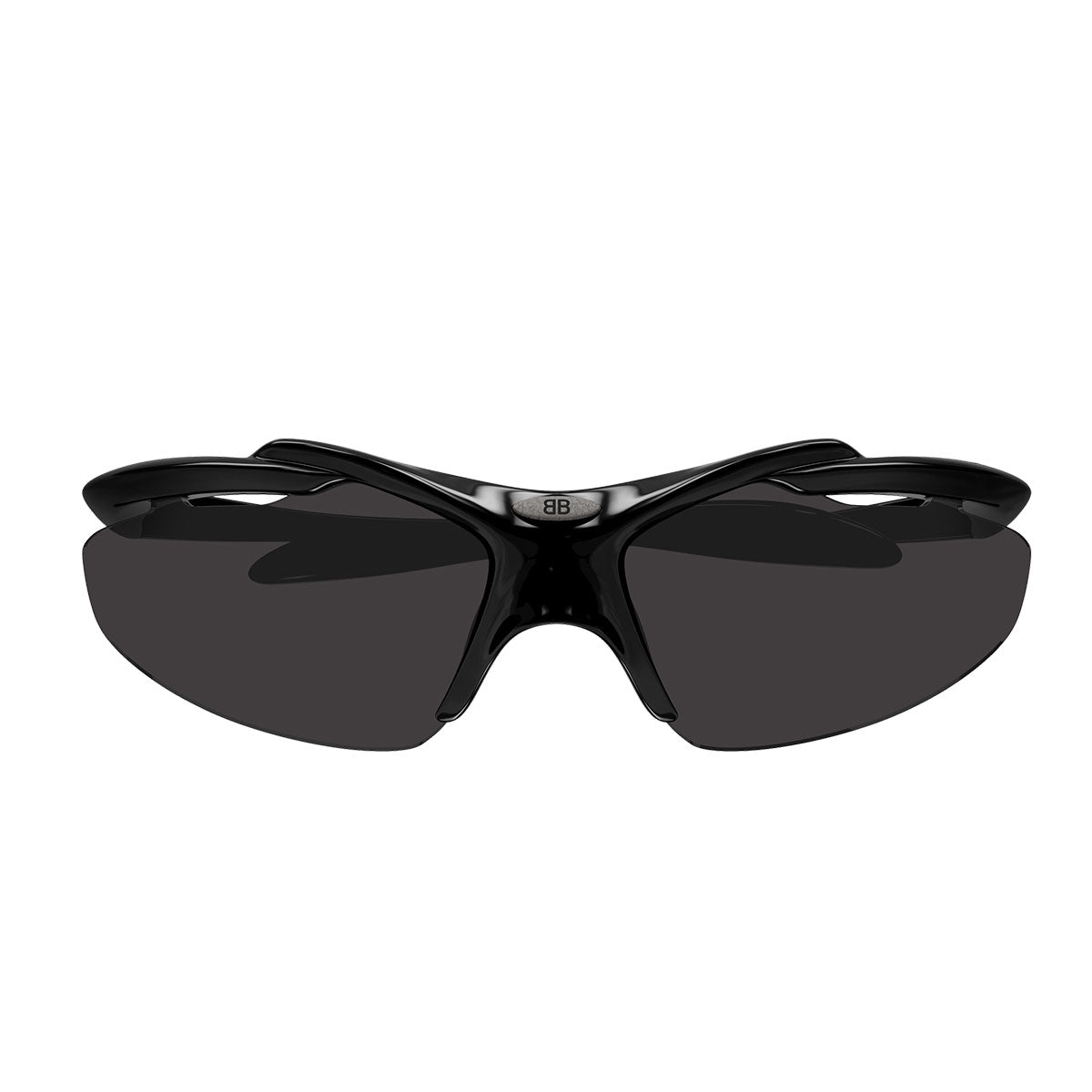 Balenciaga Occhiali da Sole BB0464S 001 Nero/Grigio Unisex