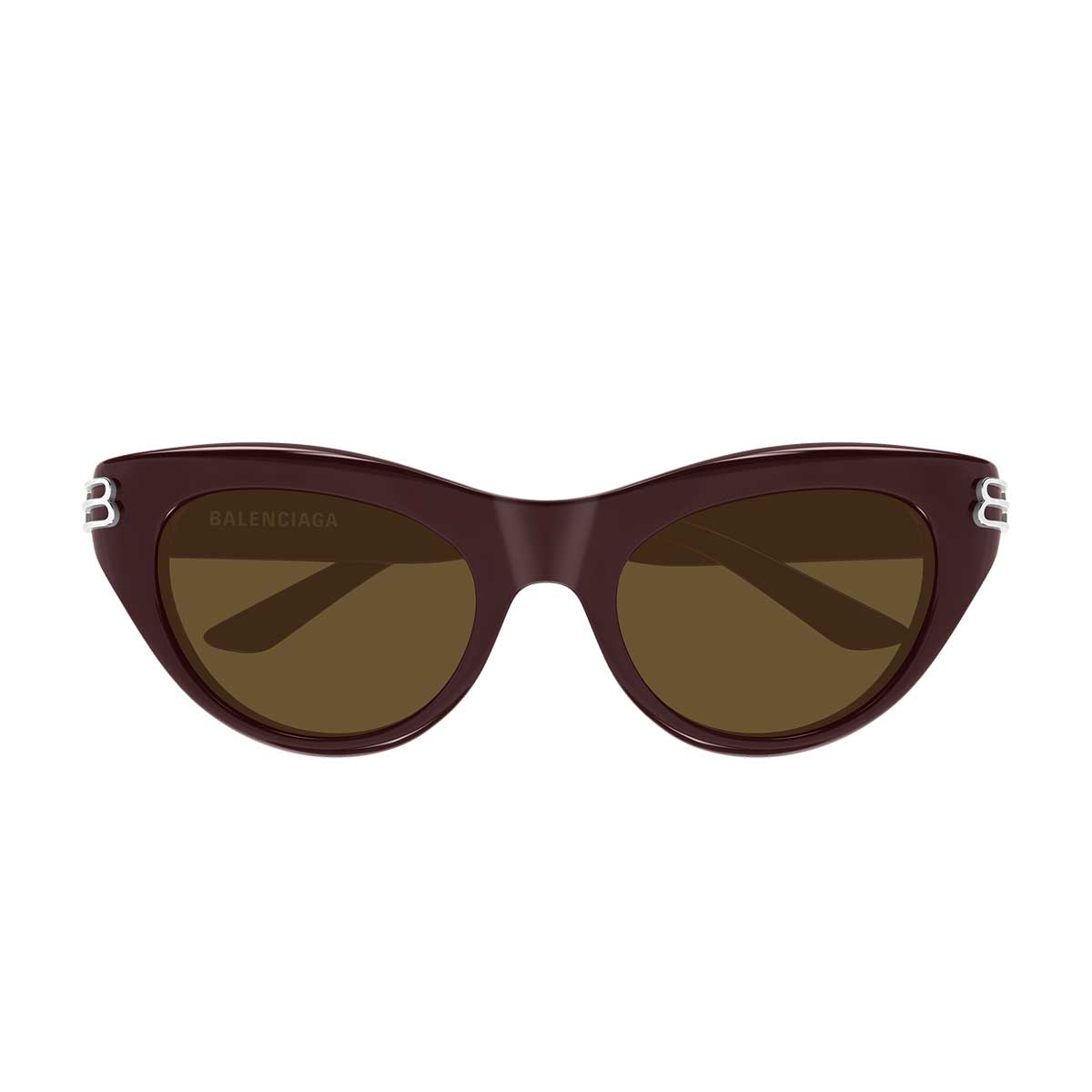 Balenciaga Occhiali da Sole BB0466S 004 Burgundy/Marrone Donna