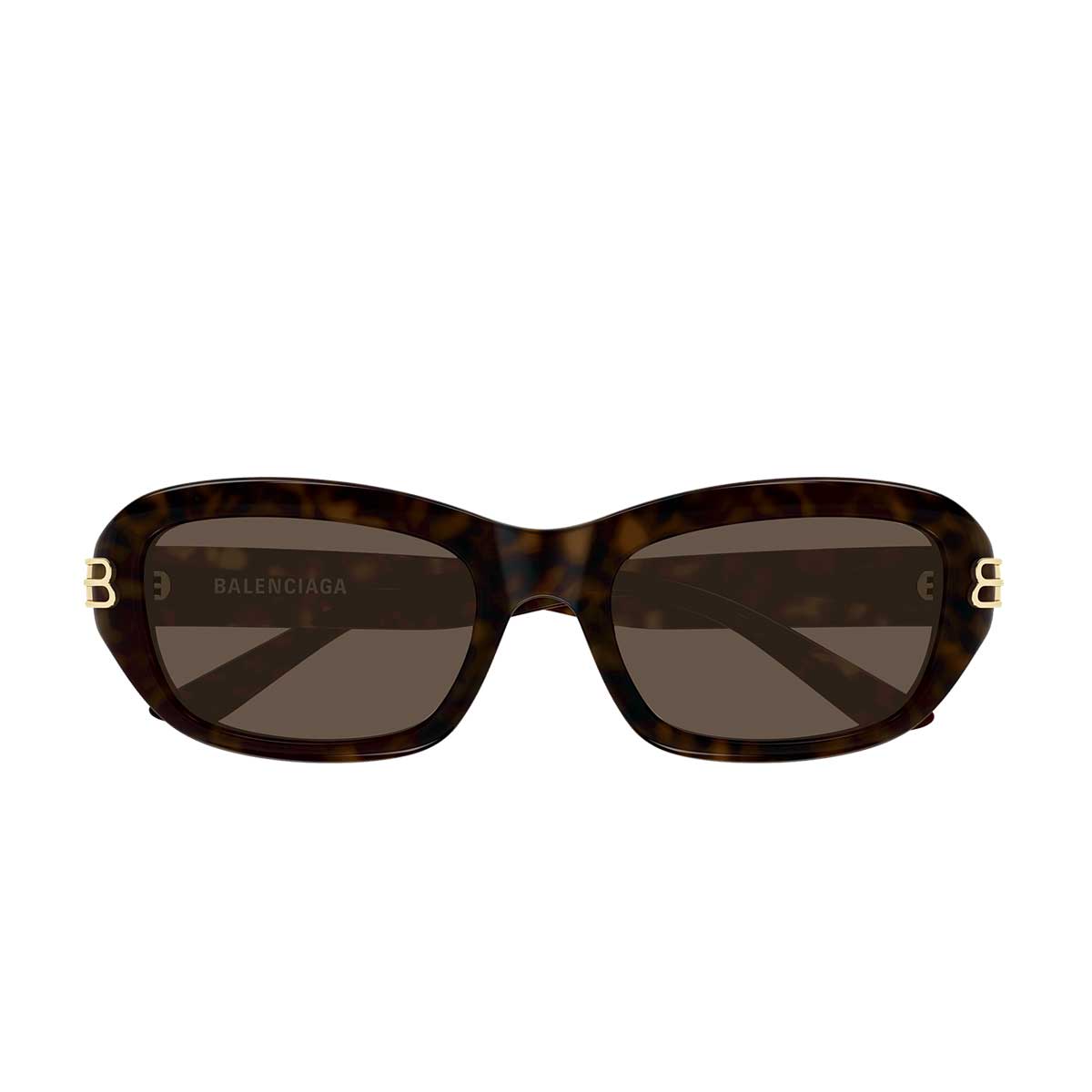 Balenciaga Occhiali da Sole BB0471SK 002 Marrone/Marrone Donna