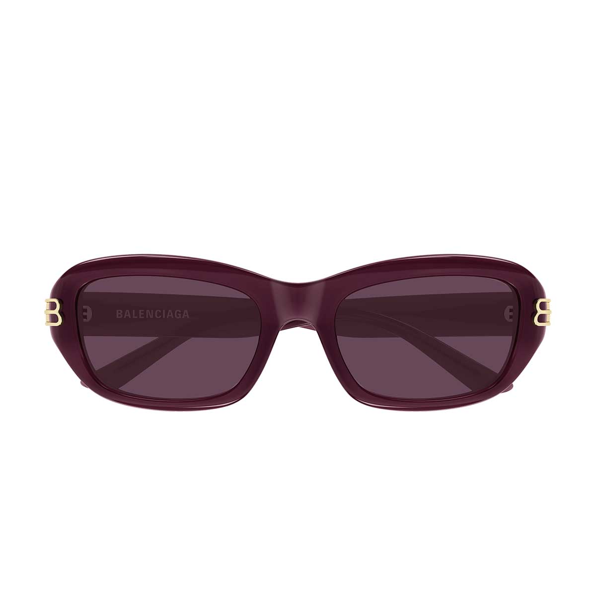 Balenciaga Occhiali da Sole BB0471SK 004 Burgundy/Viola Donna