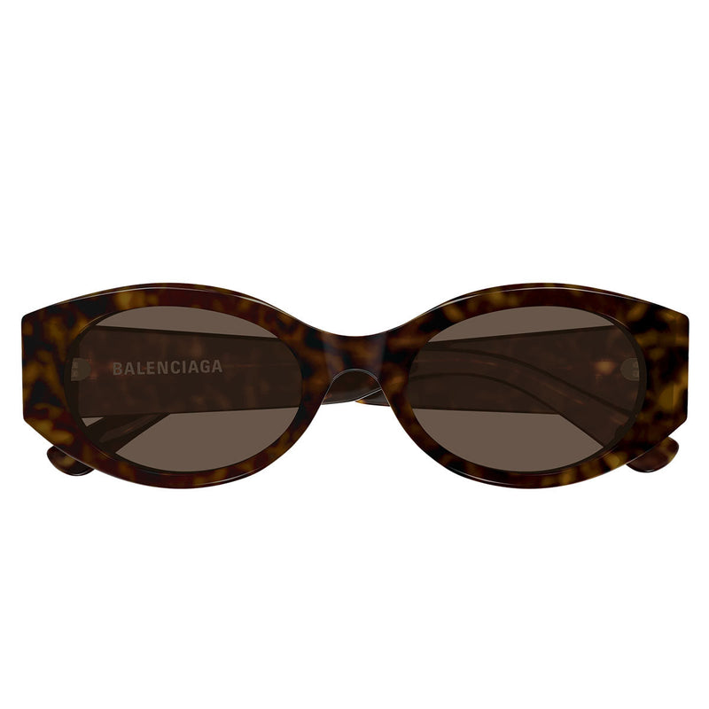 Balenciaga Occhiali da Sole BB0477SA 002 Marrone/Marrone Donna