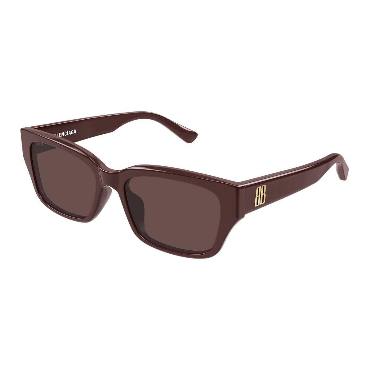 Balenciaga Occhiali da Sole BB0480SK 004 Burgundy/Marrone Unisex 2