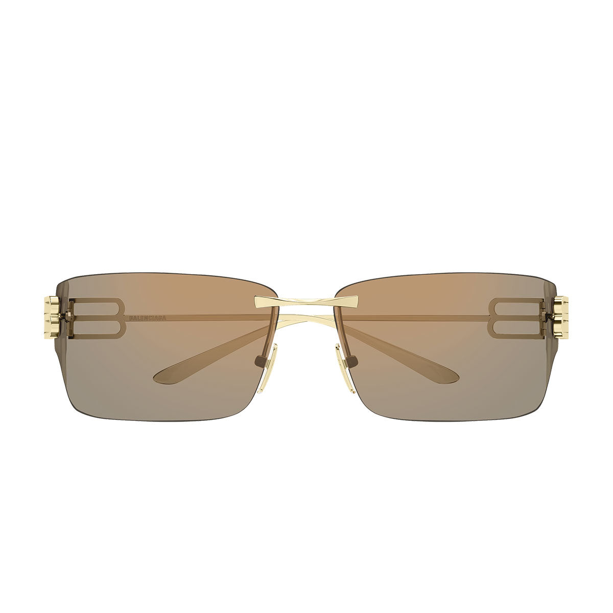 Balenciaga Occhiali da Sole BB0485SA 002 Oro/Rosa Unisex