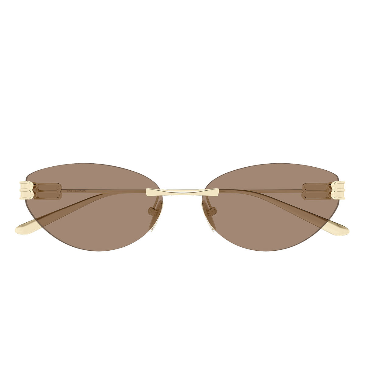 Balenciaga Occhiali da Sole BB0486S 004 Oro/Marrone Donna