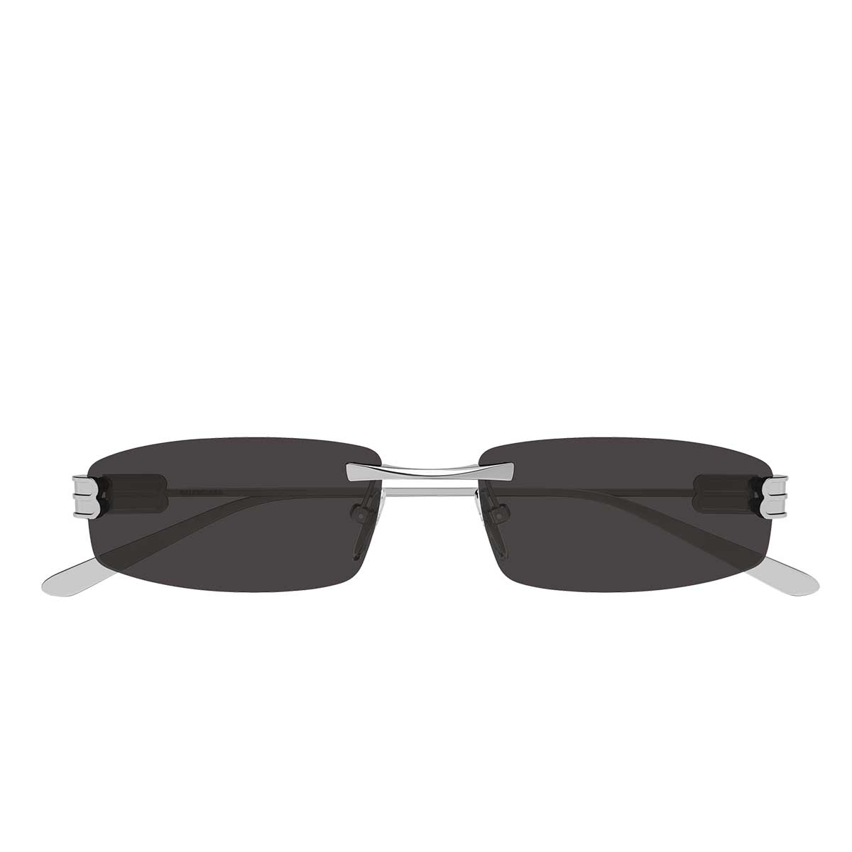 Balenciaga Occhiali da Sole BB0488S 001 Rutenio/Grigio Uomo