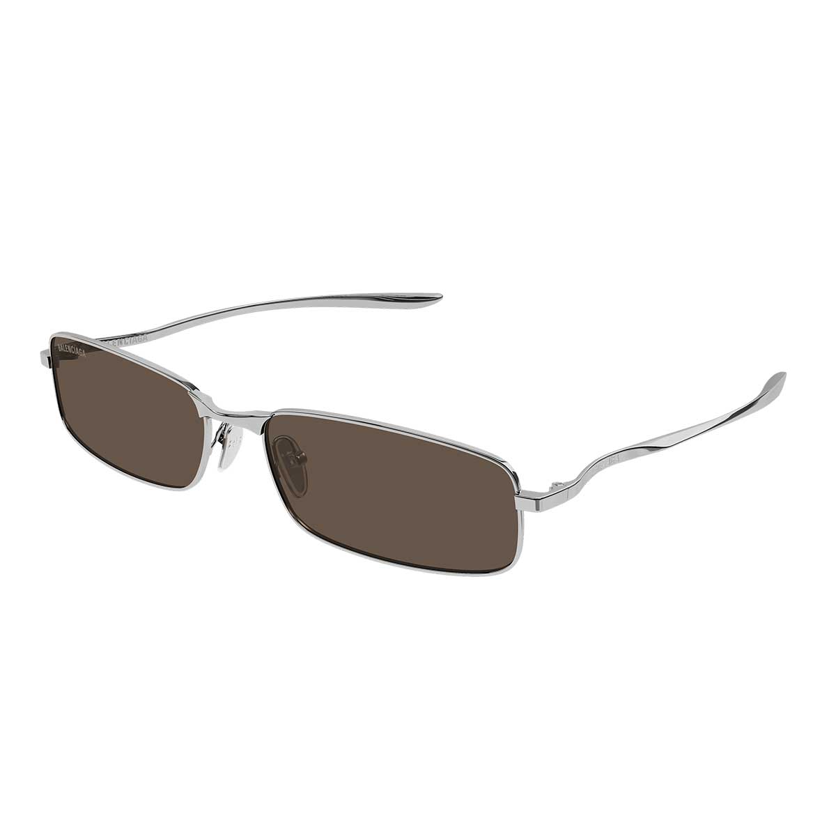 Balenciaga Occhiali da Sole BB0493S 002 Rutenio/Marrone Uomo 2