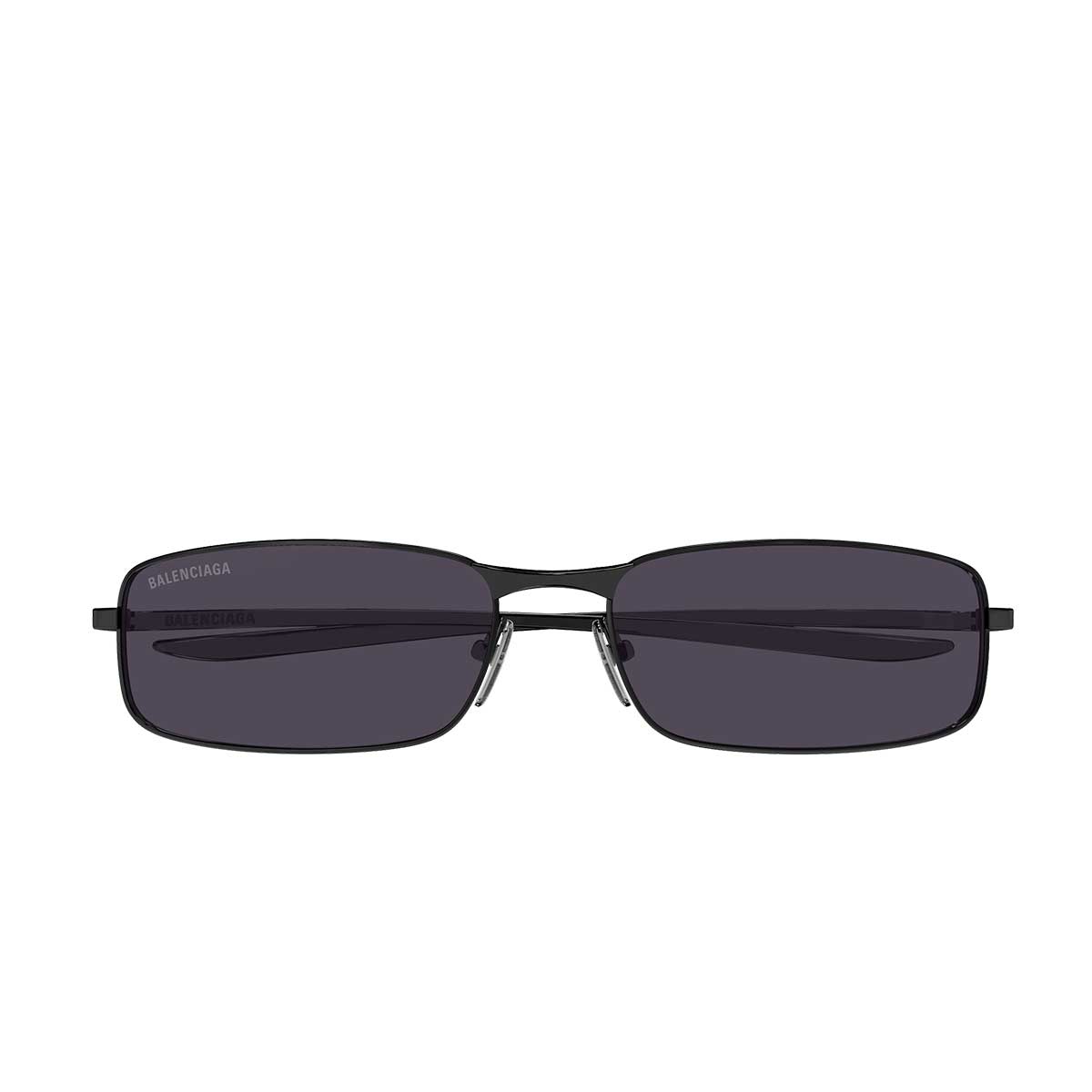 Balenciaga Occhiali da Sole BB0493S 004 Grigio/Viola Uomo