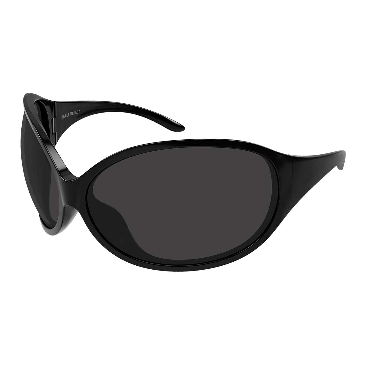 Balenciaga Occhiali da Sole BB0502S 001 Nero/Nero Unisex 2