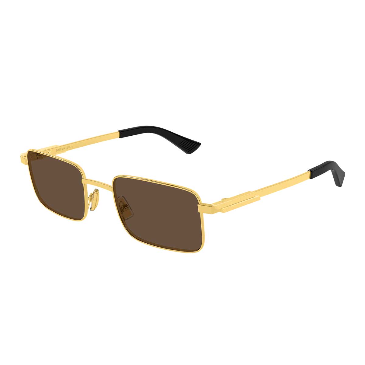 Bottega Veneta Occhiali da BV1469S 005 Oro/Marrone Unisex 2