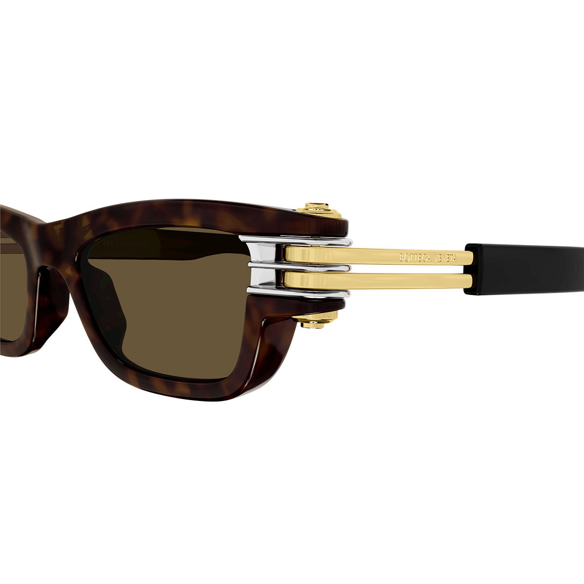 Bottega Veneta Occhiali da Sole BV1308S 002 Marrone/Marrone Unisex