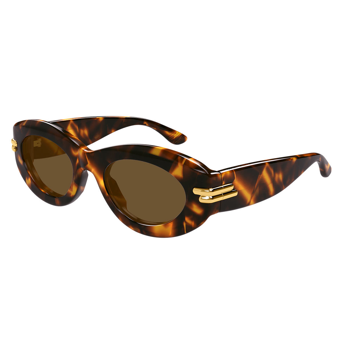 Bottega Veneta Occhiali da Sole BV1322S 002 Marrone/Marrone Donna