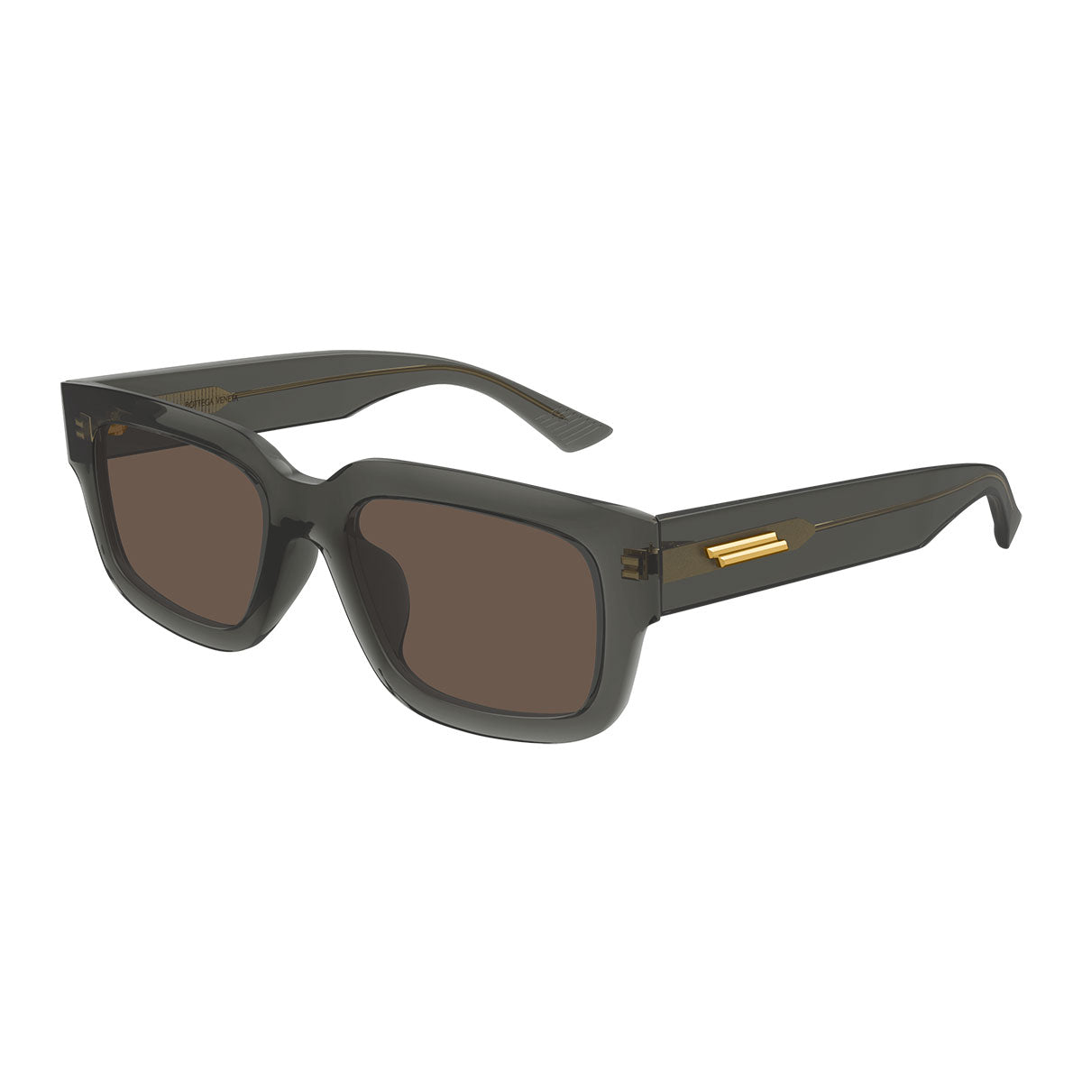 Bottega Veneta Occhiali da Sole BV1359SA 004 Grigio/Marrone Unisex