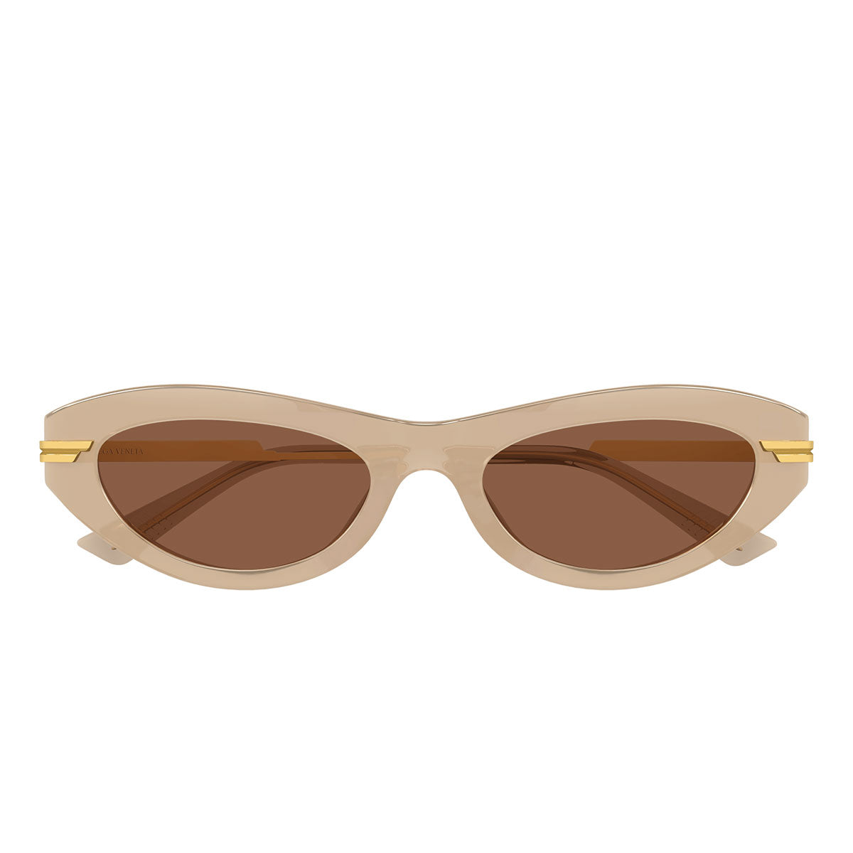 Bottega Veneta Occhiali da Sole BV1368S 005 Oro/Marrone Donna