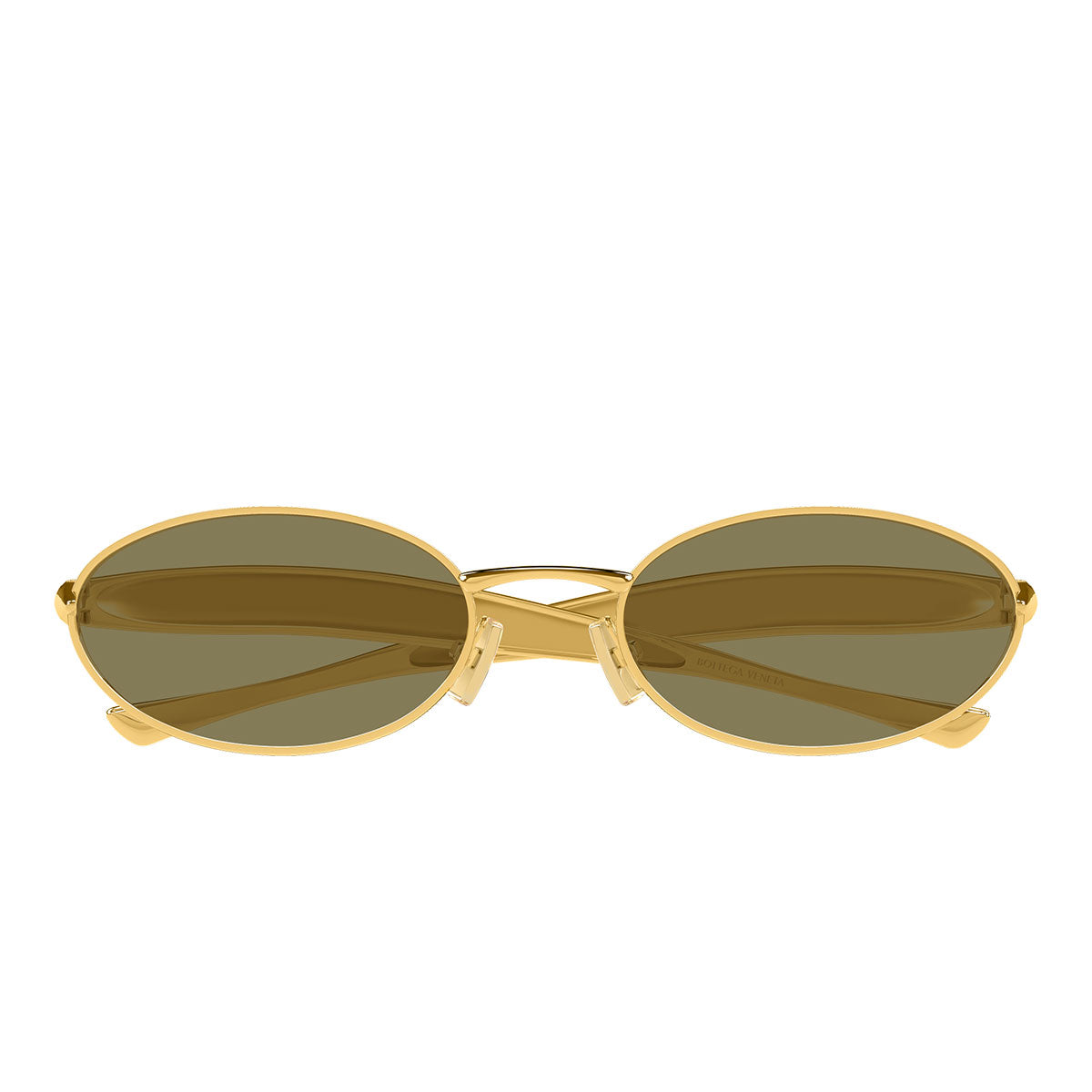 Bottega Veneta Occhiali da Sole BV1386S 006 Oro/Verde Unisex