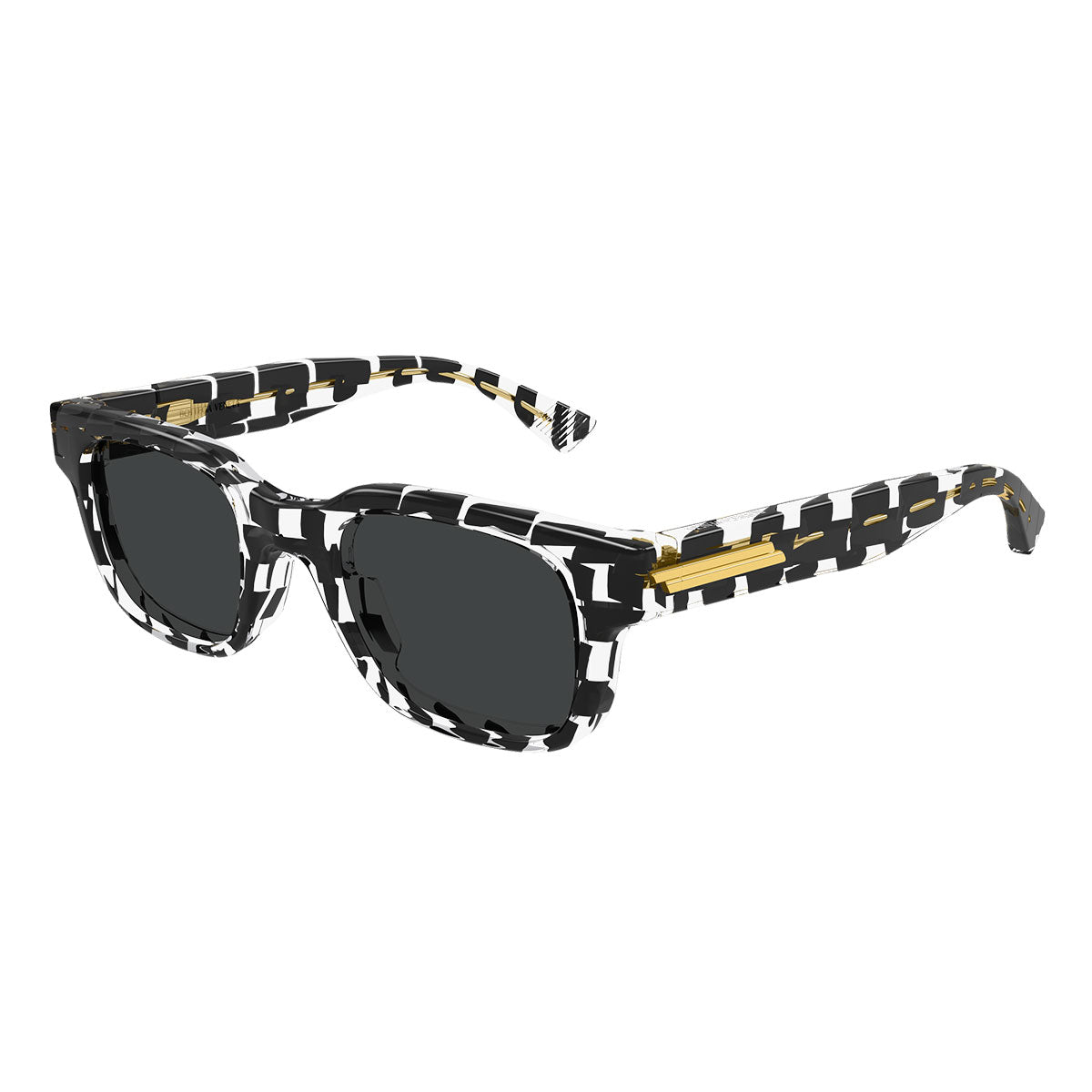 Bottega Veneta Occhiali da Sole BV1411S 004 Nero/Grigio Uomo