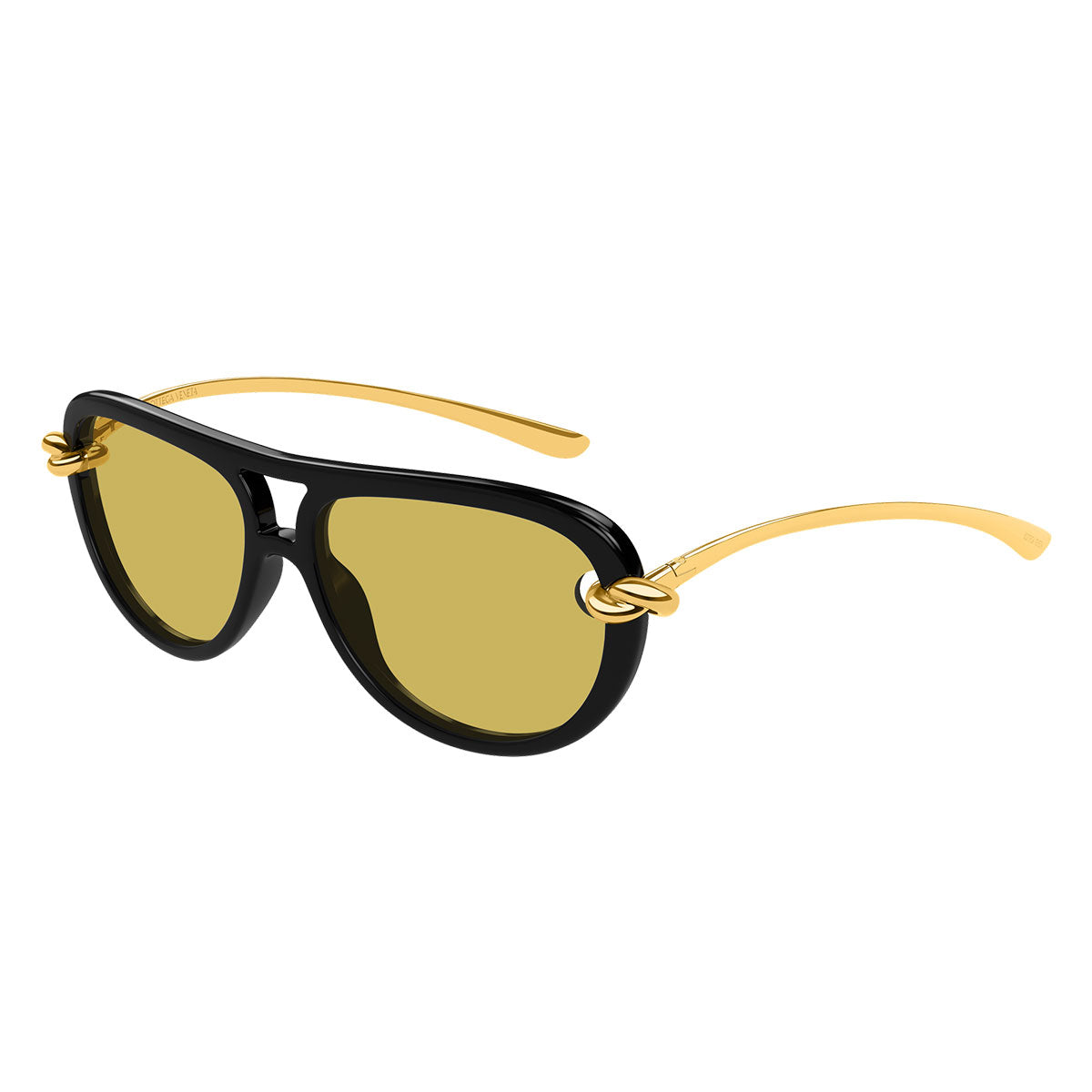 Bottega Veneta Occhiali da Sole BV1418S 001 Oro/Giallo Donna