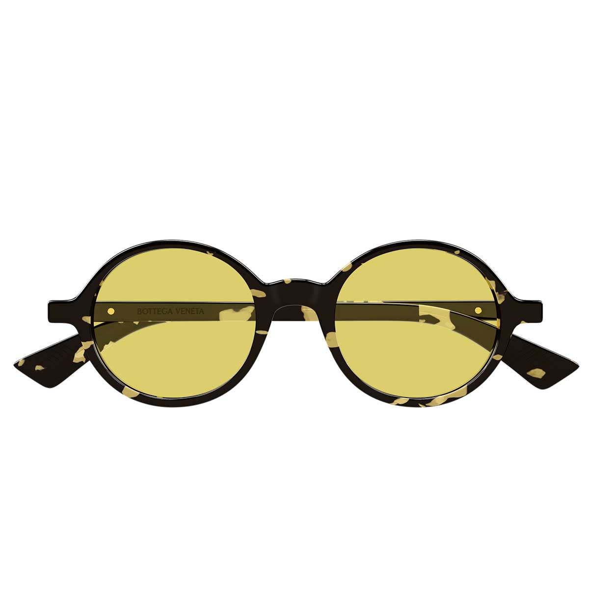 Bottega Veneta Occhiali da Sole BV1430S 002 Marrone/Giallo Unisex