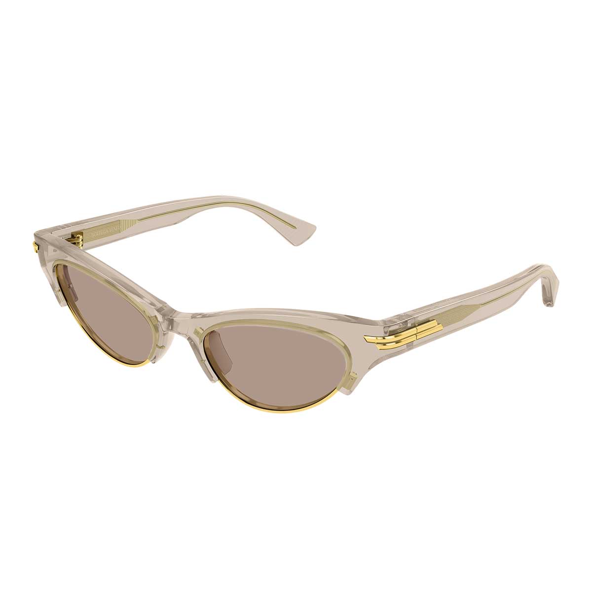 Bottega Veneta Occhiali da Sole BV1431S 005 Marrone/Marrone Donna 2