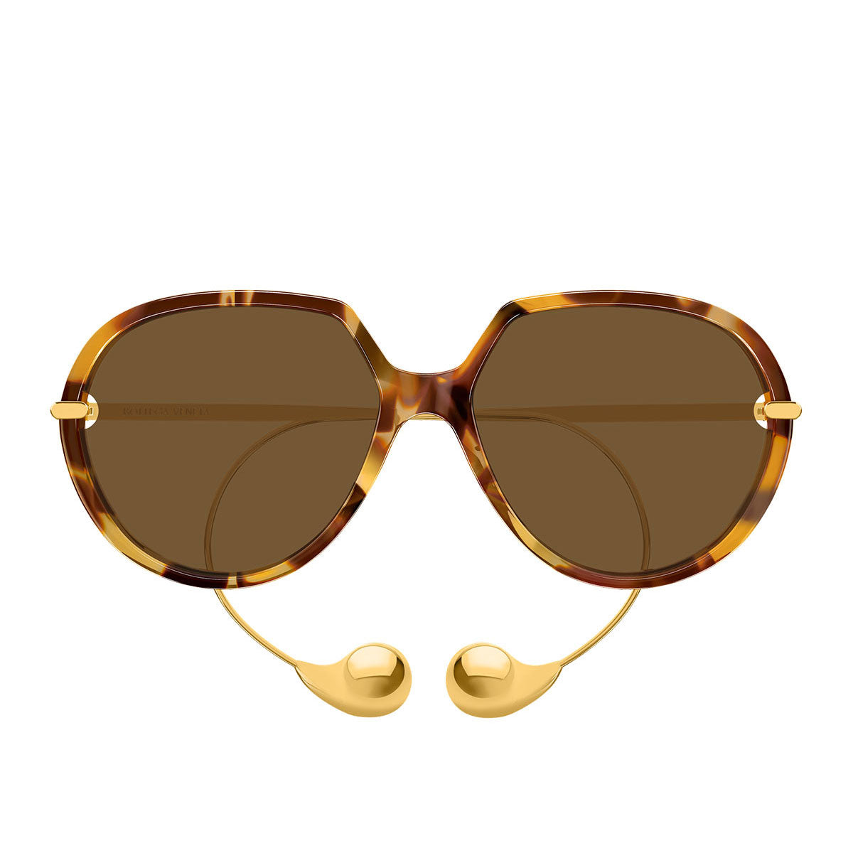Bottega Veneta Occhiali da Sole BV1436S 002 Marrone/Marrone Unisex