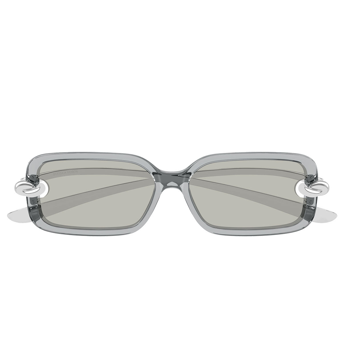 Bottega Veneta Occhiali da Sole BV1439S 004 Argento/Grigio Donna