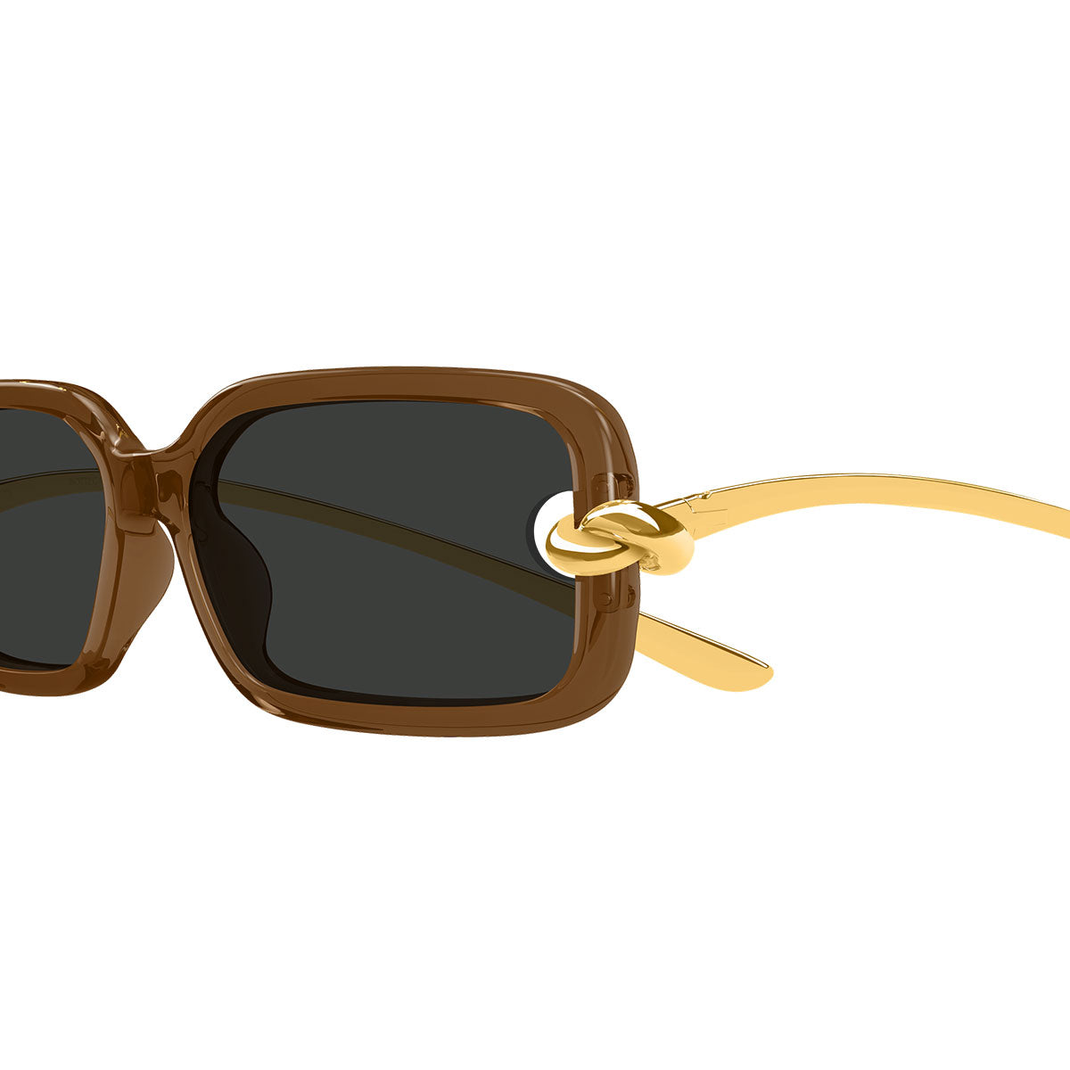 Bottega Veneta Occhiali da Sole BV1439S 005 OroMarrone/Grigio Donna