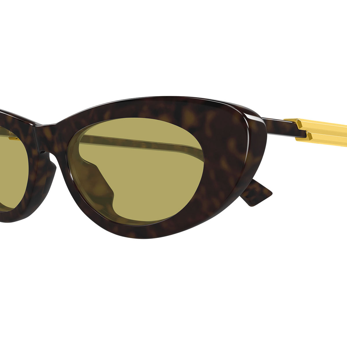 Bottega Veneta Occhiali da Sole BV1447S 002 Marrone/Giallo Donna