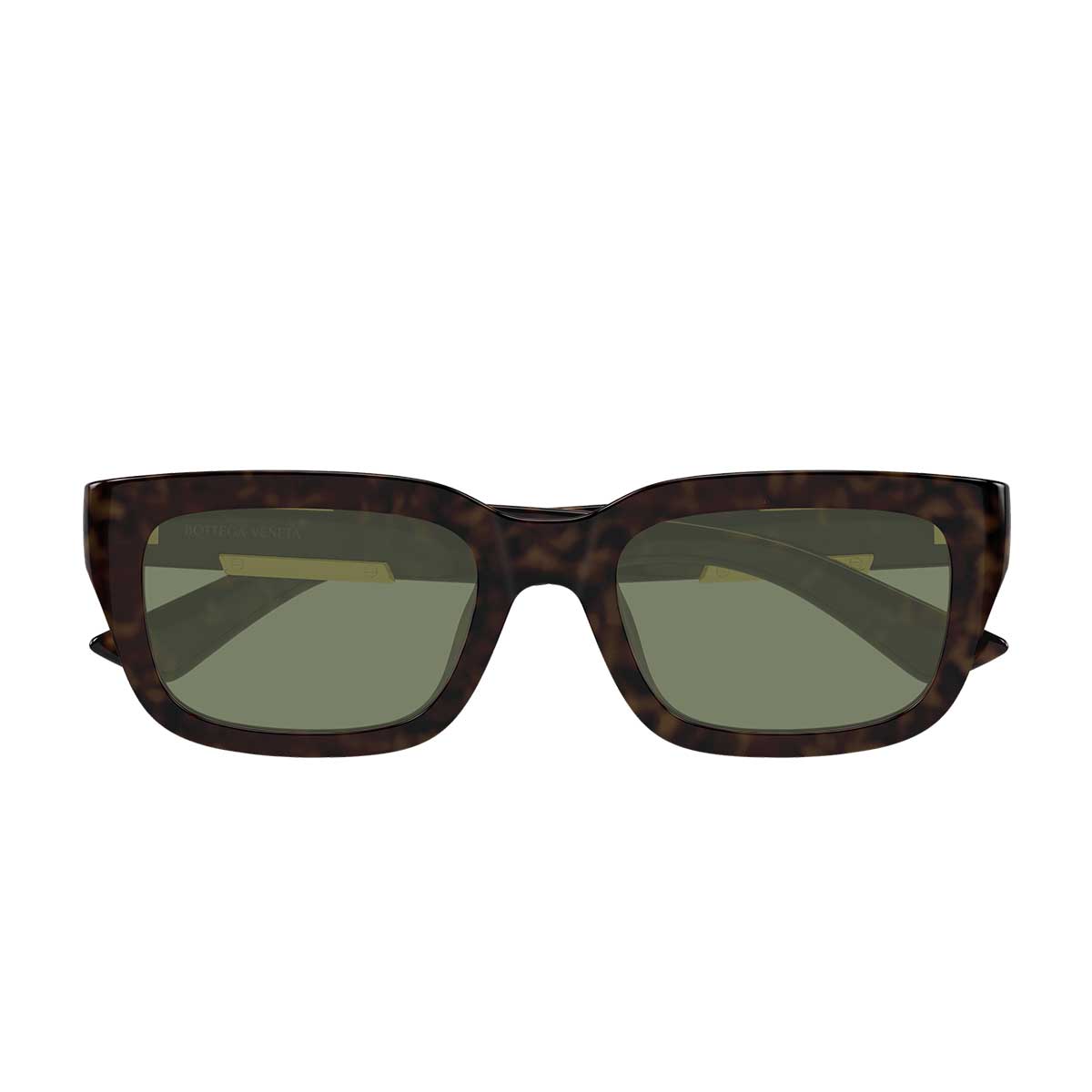 Bottega Veneta Occhiali da Sole BV1453SA 003 Marrone/Verde Unisex
