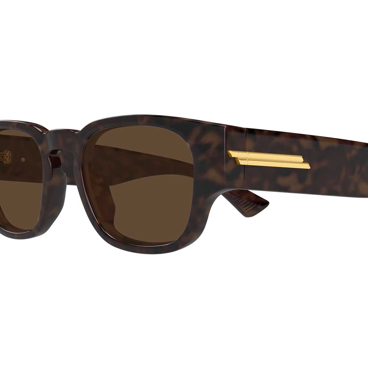 Bottega Veneta Occhiali da Sole BV1460S 002 Marrone/Marrone Uomo 3