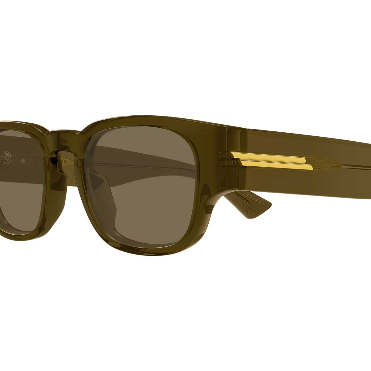 Bottega Veneta Occhiali da Sole BV1460S 004 Marrone/Marrone Uomo 3