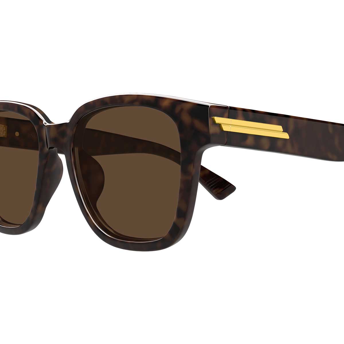 Bottega Veneta Occhiali da Sole BV1461SK 002 Marrone/Marrone Uomo 3
