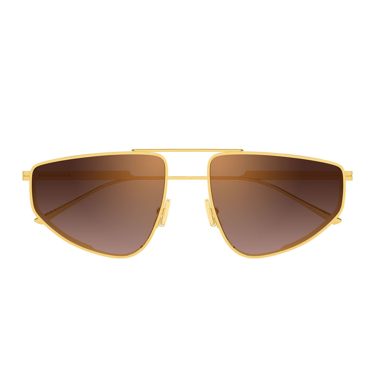 Bottega Veneta Occhiali da Sole BV1466S 004 Oro/Marrone Donna