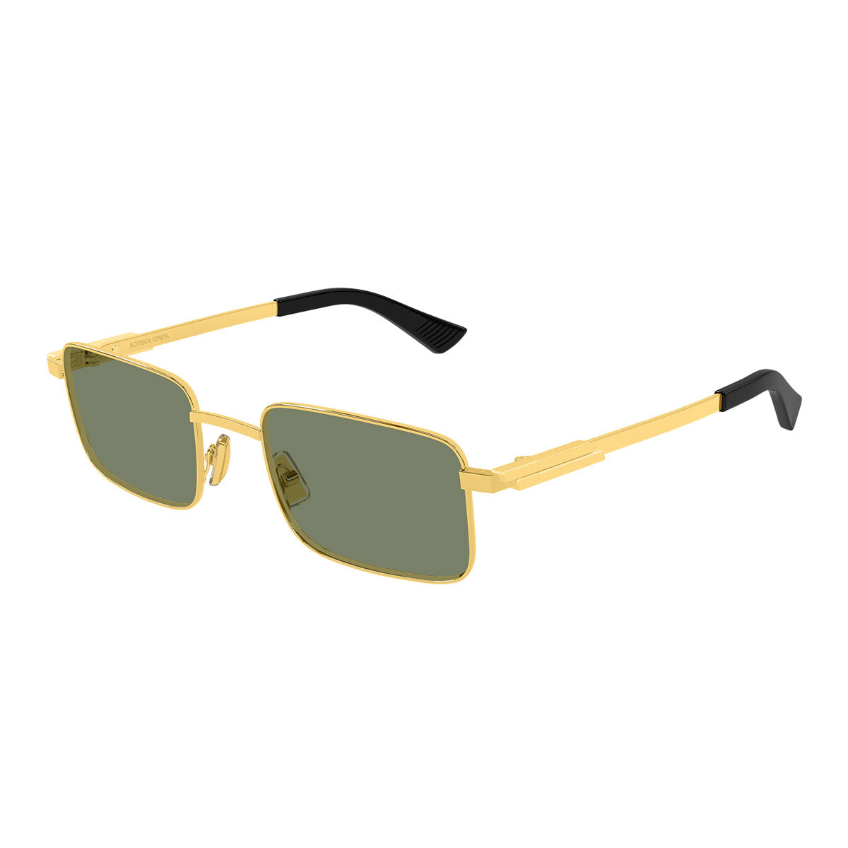 Bottega Veneta Occhiali da Sole BV1469S 004 Oro/Verde Unisex