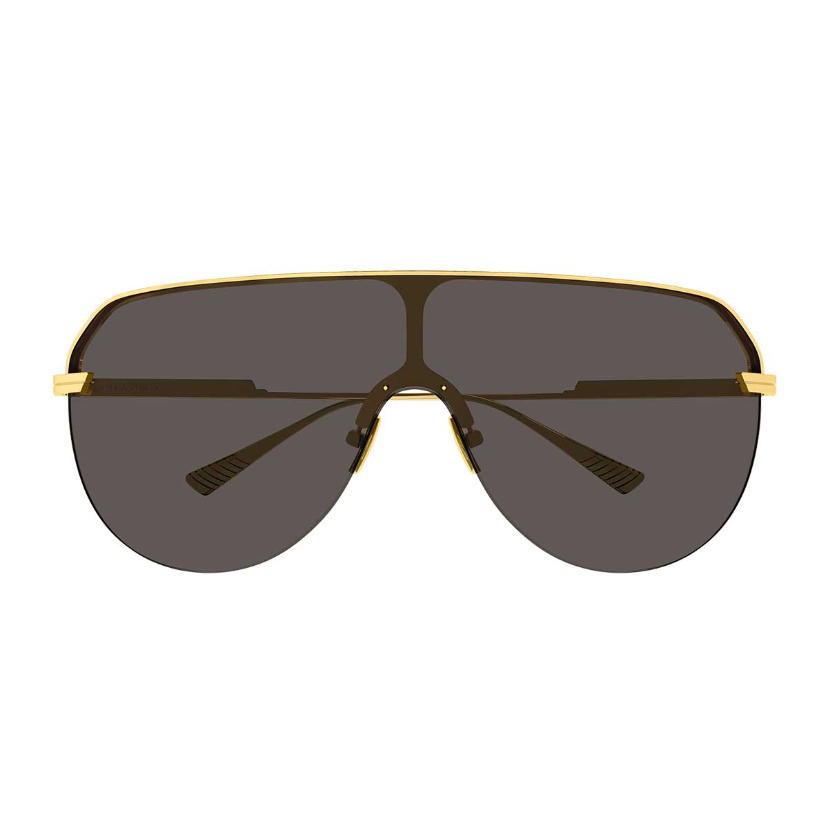Bottega Veneta Occhiali da Sole BV1478S 003 Oro/Marrone Unisex